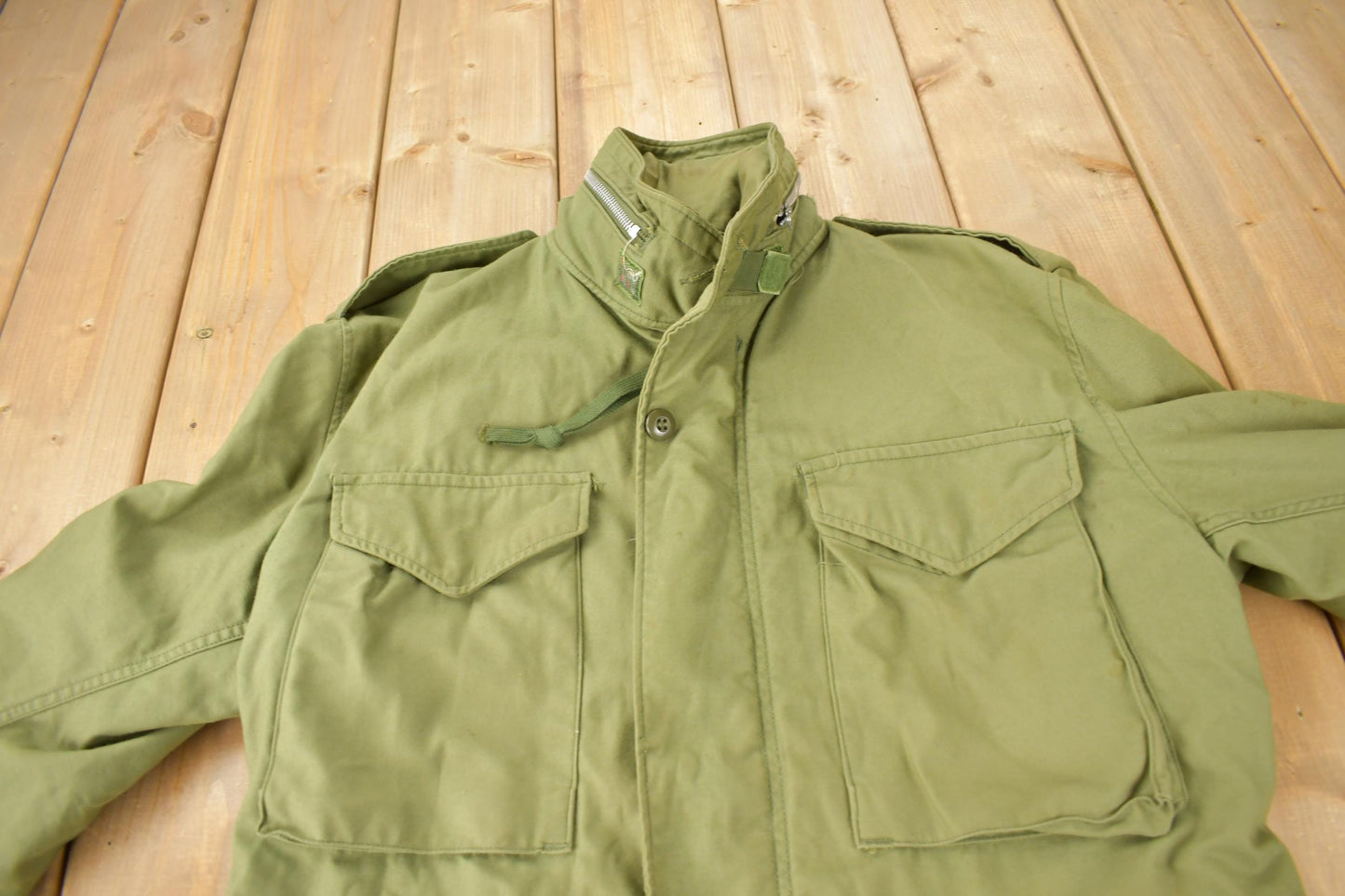 Vintage 1971 Military Mans Cold Weather Field Coat from propervintagecanada