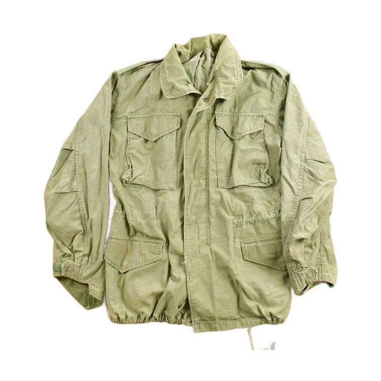 Vintage 1974 Military Army Sateen Field Jacket from propervintagecanada