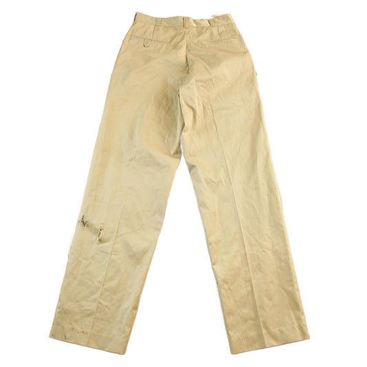 Vintage 1975 Army Khaki Pants Men's Small 28 x 31 from propervintagecanada
