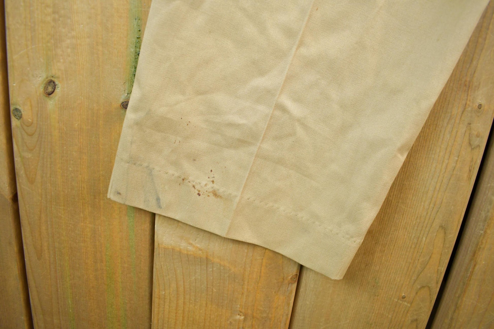 Vintage 1975 Army Khaki Pants Men's Small 28 x 31 from propervintagecanada