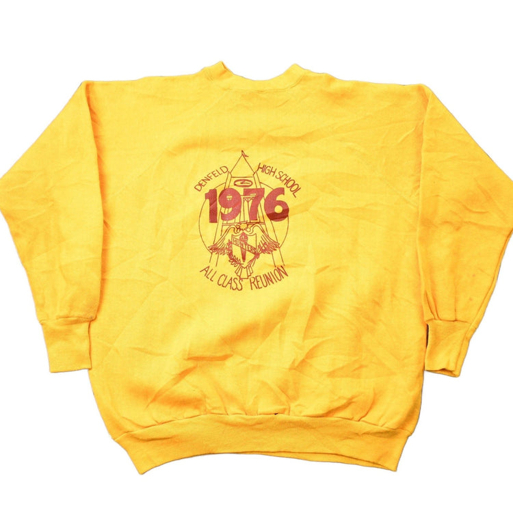 Vintage 1976 Denfeld Highschool Raglan Crewneck Sweatshirt Men's MMen's Medium from propervintagecanada