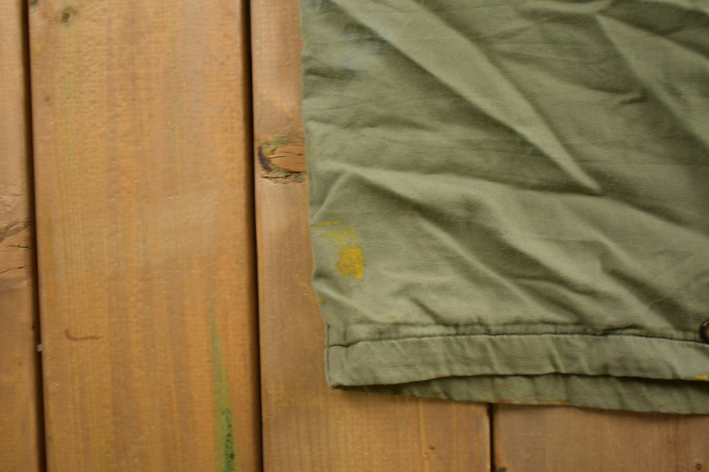 Vintage 1978 Army Military Chemical Protective Jacket Men's Large from propervintagecanada
