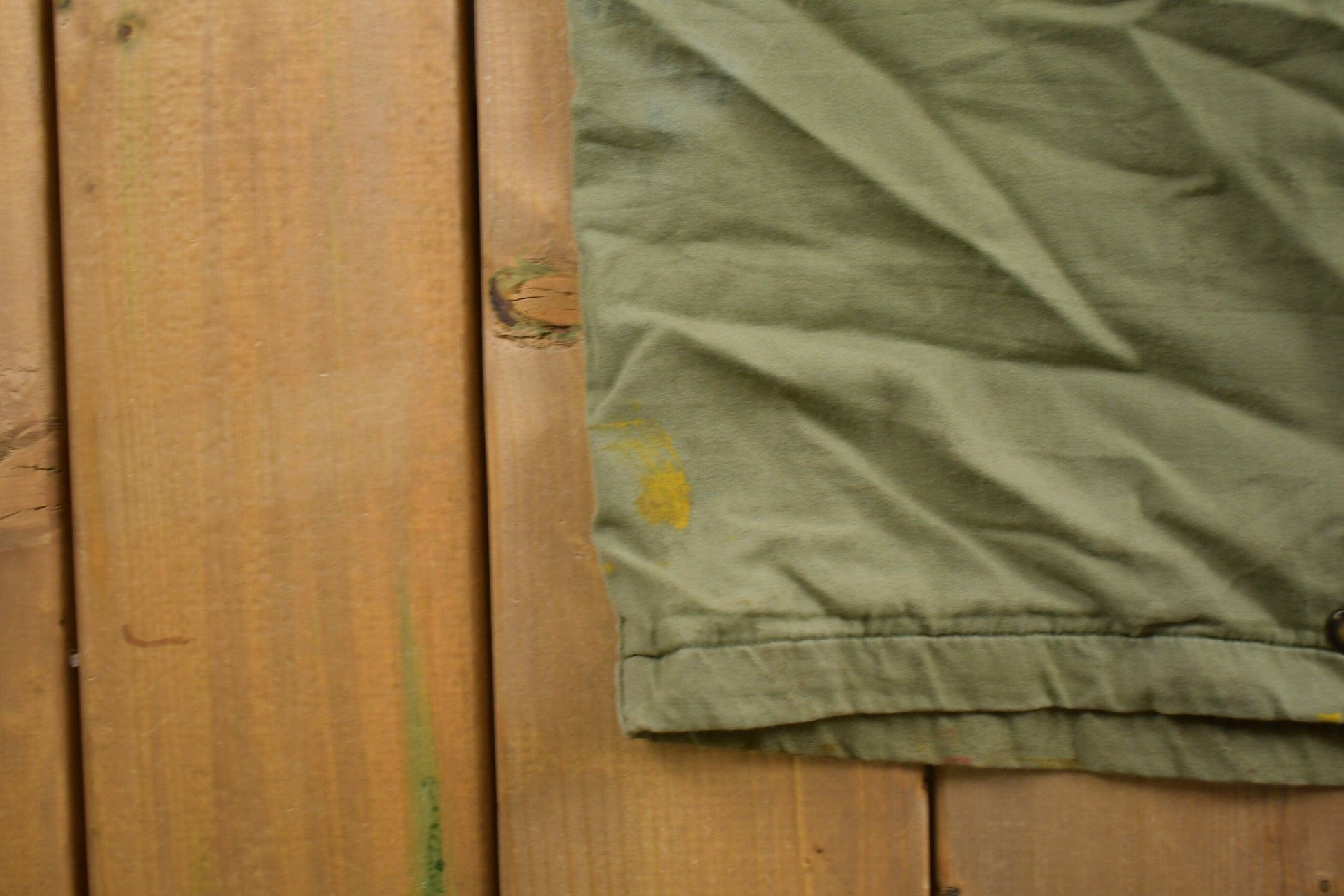 Vintage 1978 Army Military Chemical Protective Jacket Men's Large from propervintagecanada