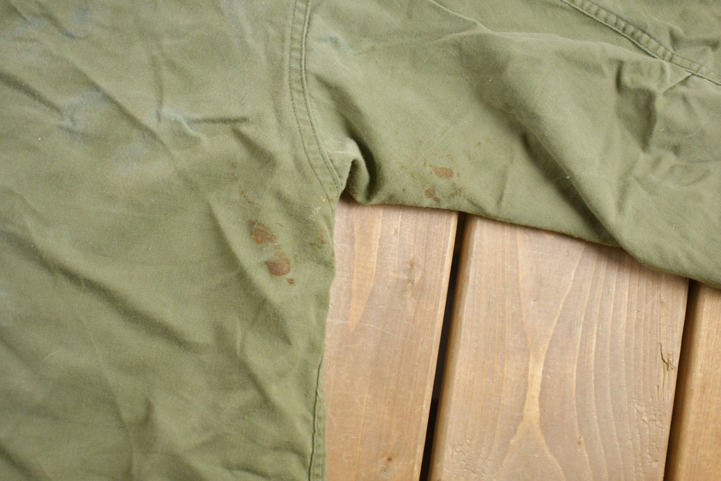 Vintage 1978 Army Military Chemical Protective Jacket Men's Large from propervintagecanada