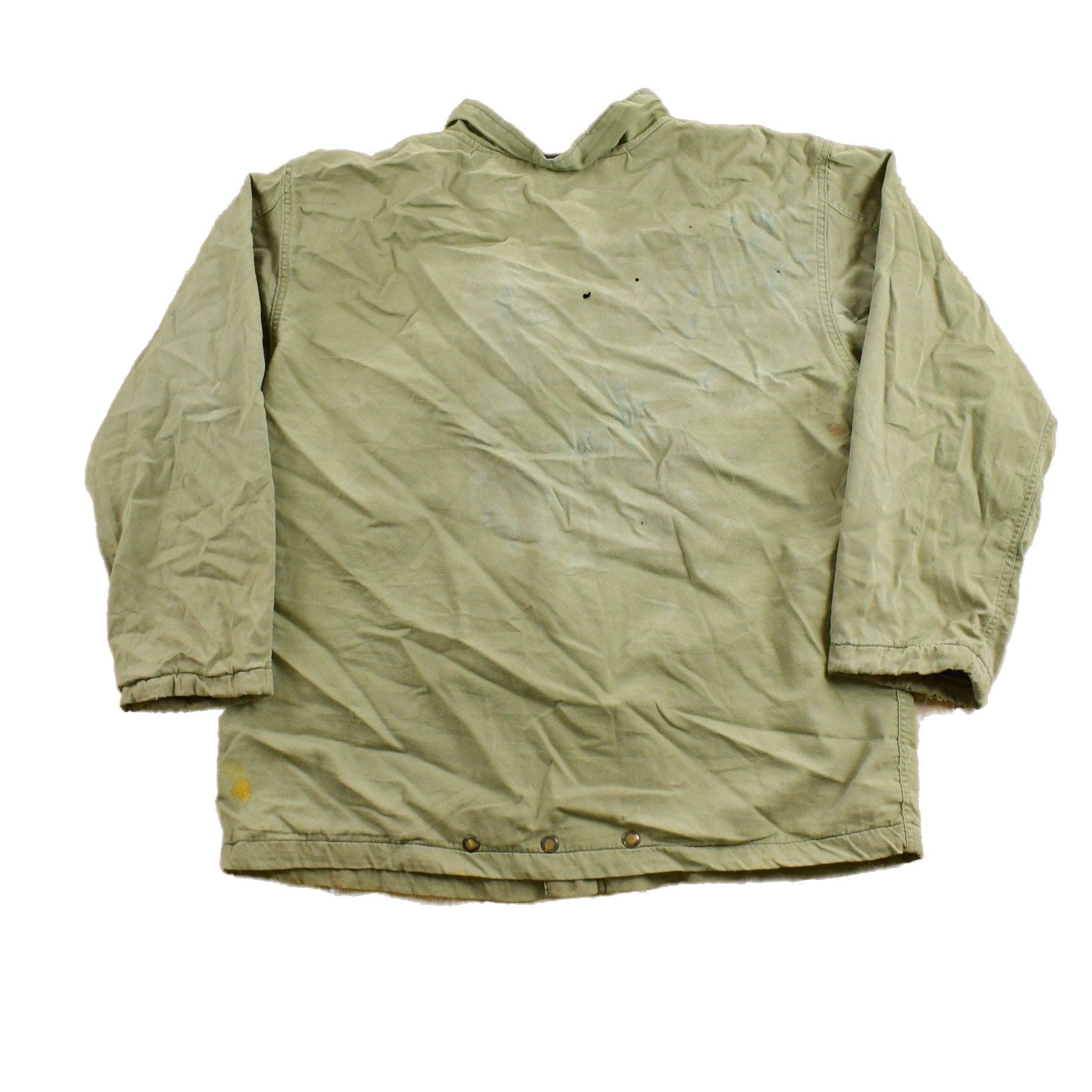 Vintage 1978 Army Military Chemical Protective Jacket Men's Large from propervintagecanada