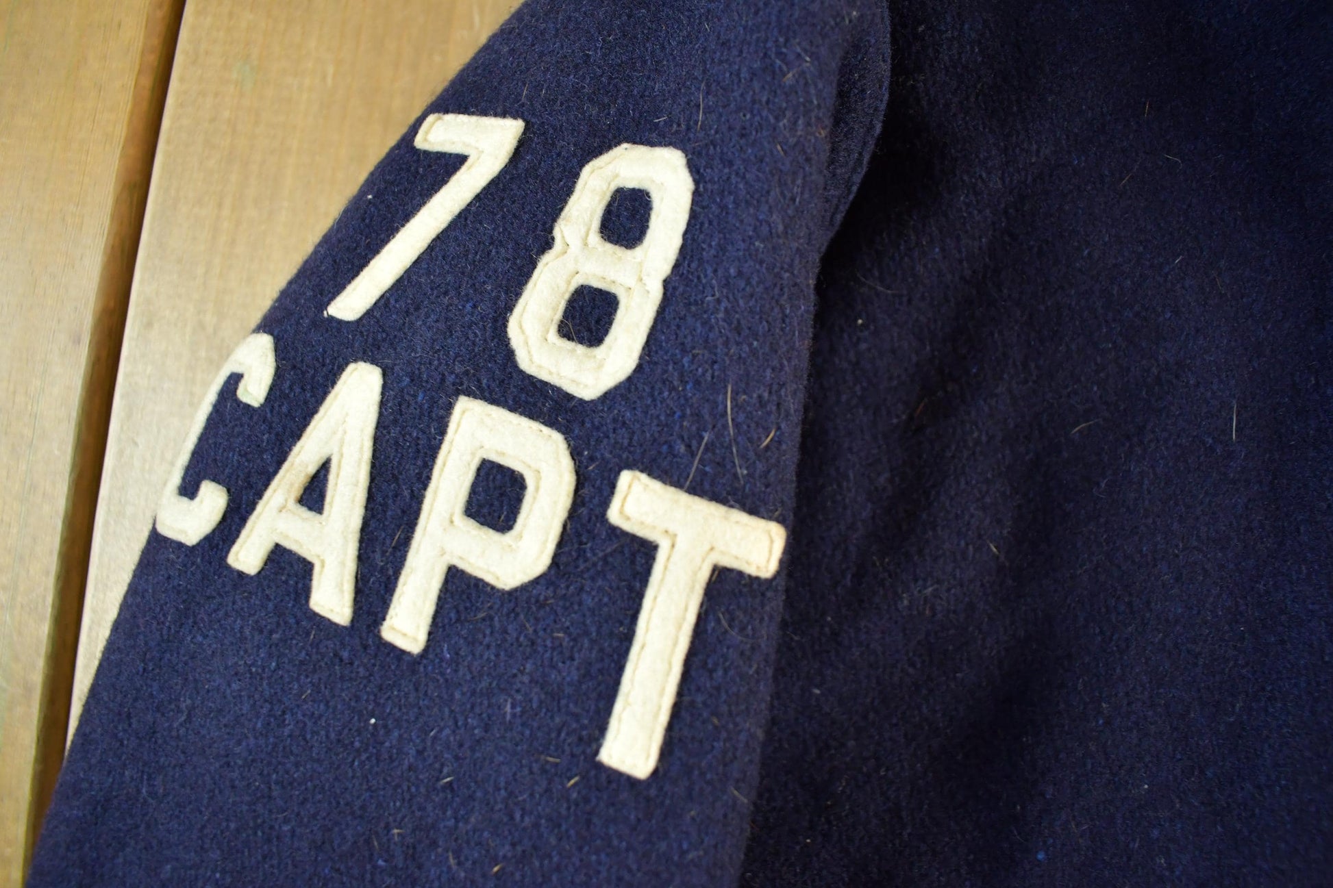 Vintage 1978 Fordham Wool Varsity Letterman Jacket Men's Small from propervintagecanada