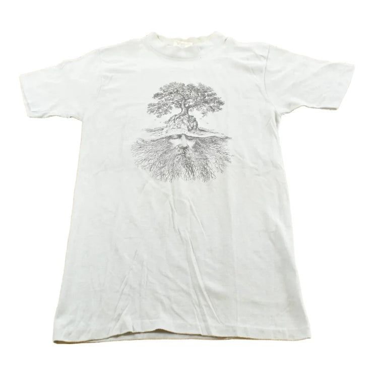 Vintage 1979 Nick Nicholson Tree of Life Art T-Shirt Men's XS from propervintagecanada