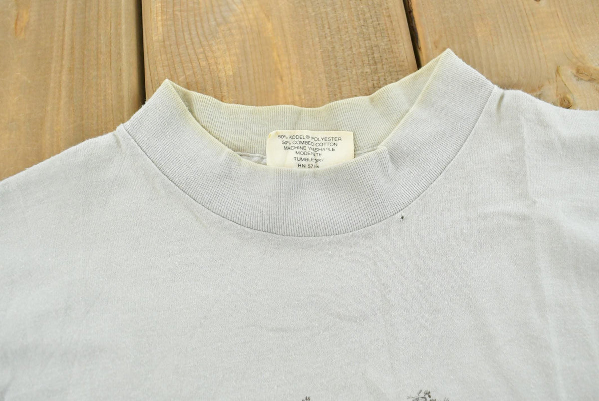 Vintage 1979 Nick Nicholson Tree of Life Art T-Shirt Men's XS from propervintagecanada