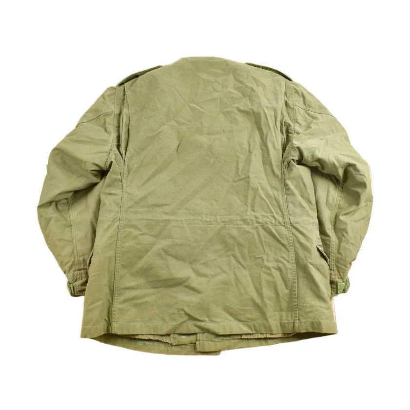 Vintage 1980 Military Army Sateen Field Jacket from propervintagecanada