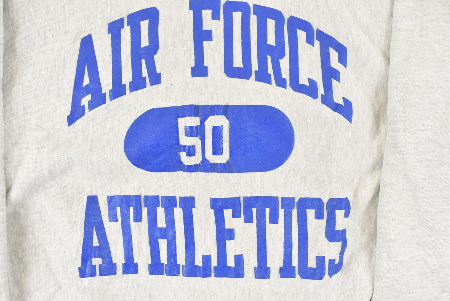 Vintage 1980's Air Force Athletics Champion Reverse Weave Crewneck Sweatshirt Men's Medium from propervintagecanada