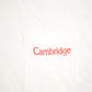 Vintage 1980's Cambridge Souvenir Ringer T-Shirt Mens XL from propervintagecanada