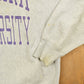 Vintage 1980's Champion Reverse Weave Warm-up Collegiate Crewneck University of Niagara Heavily Distressed Men's 2XL from propervintagecanada