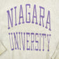 Vintage 1980's Champion Reverse Weave Warm-up Collegiate Crewneck University of Niagara Heavily Distressed Men's 2XL from propervintagecanada