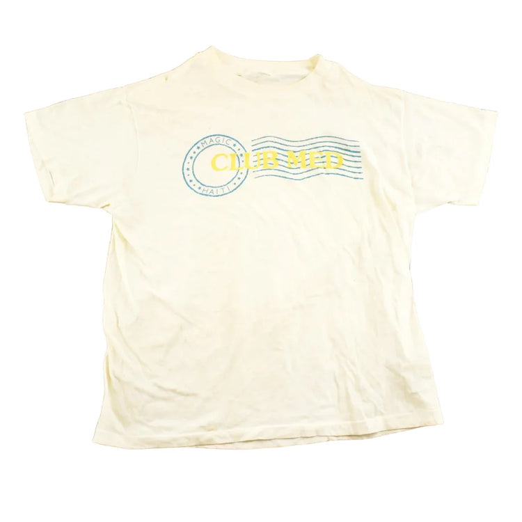 Vintage 1980's Club Med Souvenir Travel T-Shirt Mens M from propervintagecanada