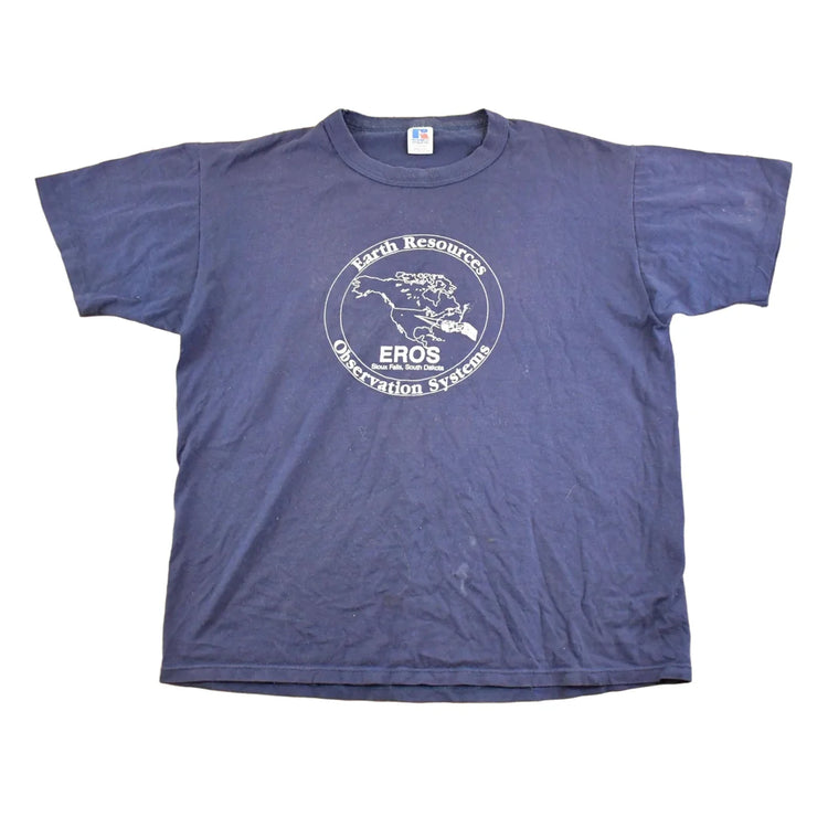 Vintage 1980's Earth Resources Observation Systems Souvenir Travel T-Shirt Mens L from propervintagecanada