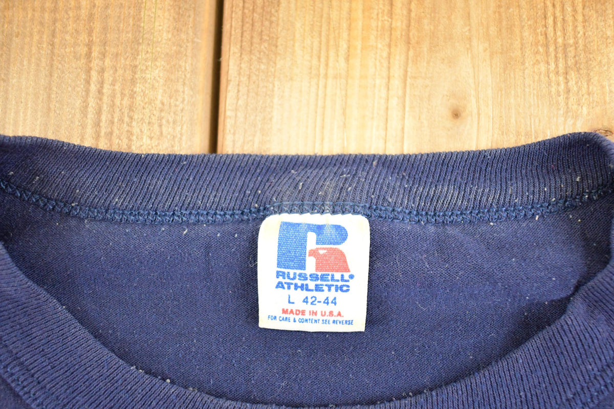 Vintage 1980's Earth Resources Observation Systems Souvenir Travel T-Shirt Mens L from propervintagecanada