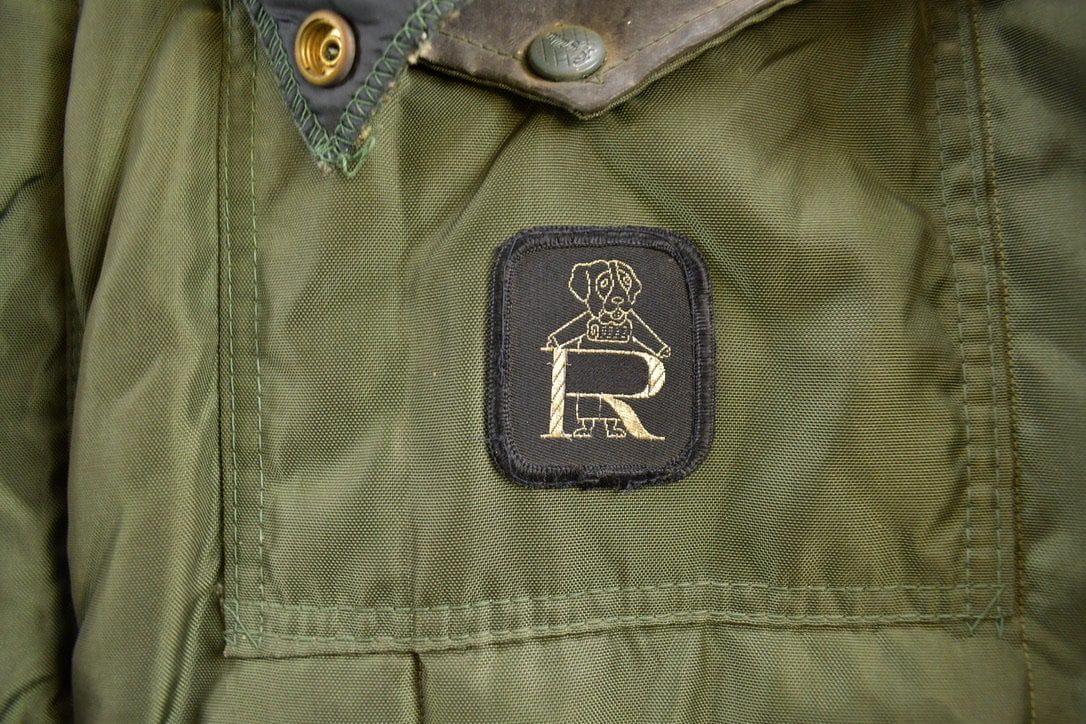 Vintage 1980's Green Hunting Jacket from propervintagecanada