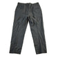 Vintage 1980's Grey Pinstripe Wool Trousers Men's XL 38 x 28 from propervintagecanada