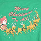 Vintage 1980's Merry Christmas To All Crewneck Sweater Men's Medium from propervintagecanada