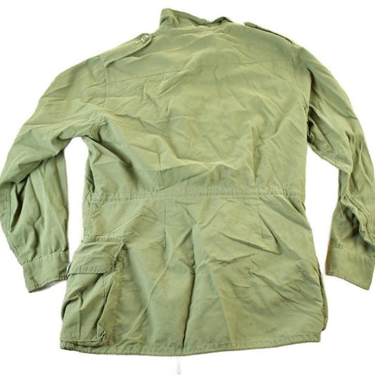 Vintage 1980's Military Button Up Shirt Mens L from propervintagecanada