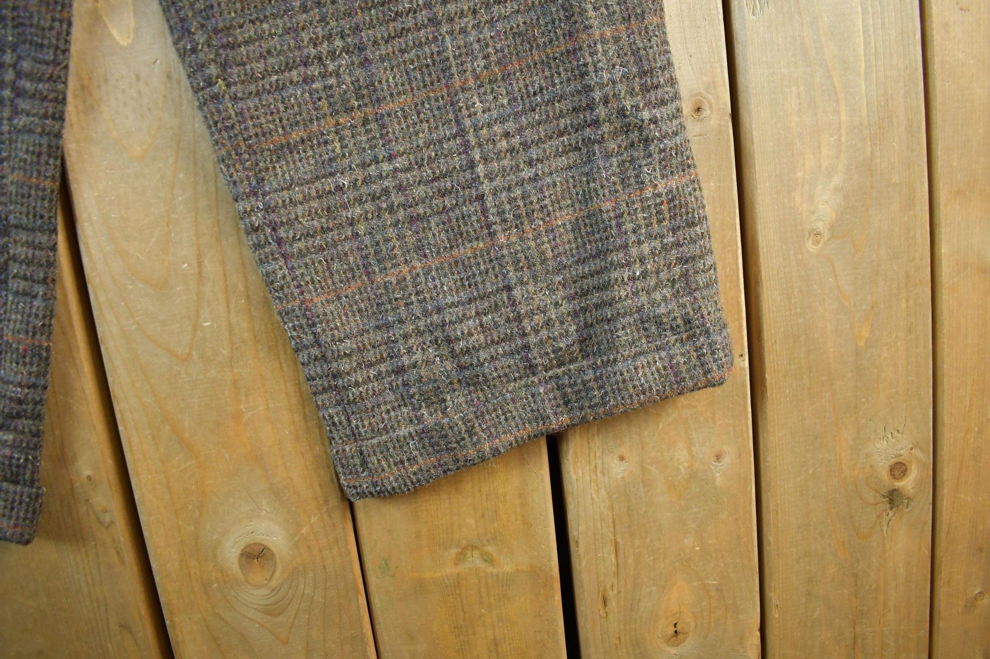 Vintage 1980's Polo Ralph Lauren Plaid Wool Trousers Women's Small 25 x 28 from propervintagecanada