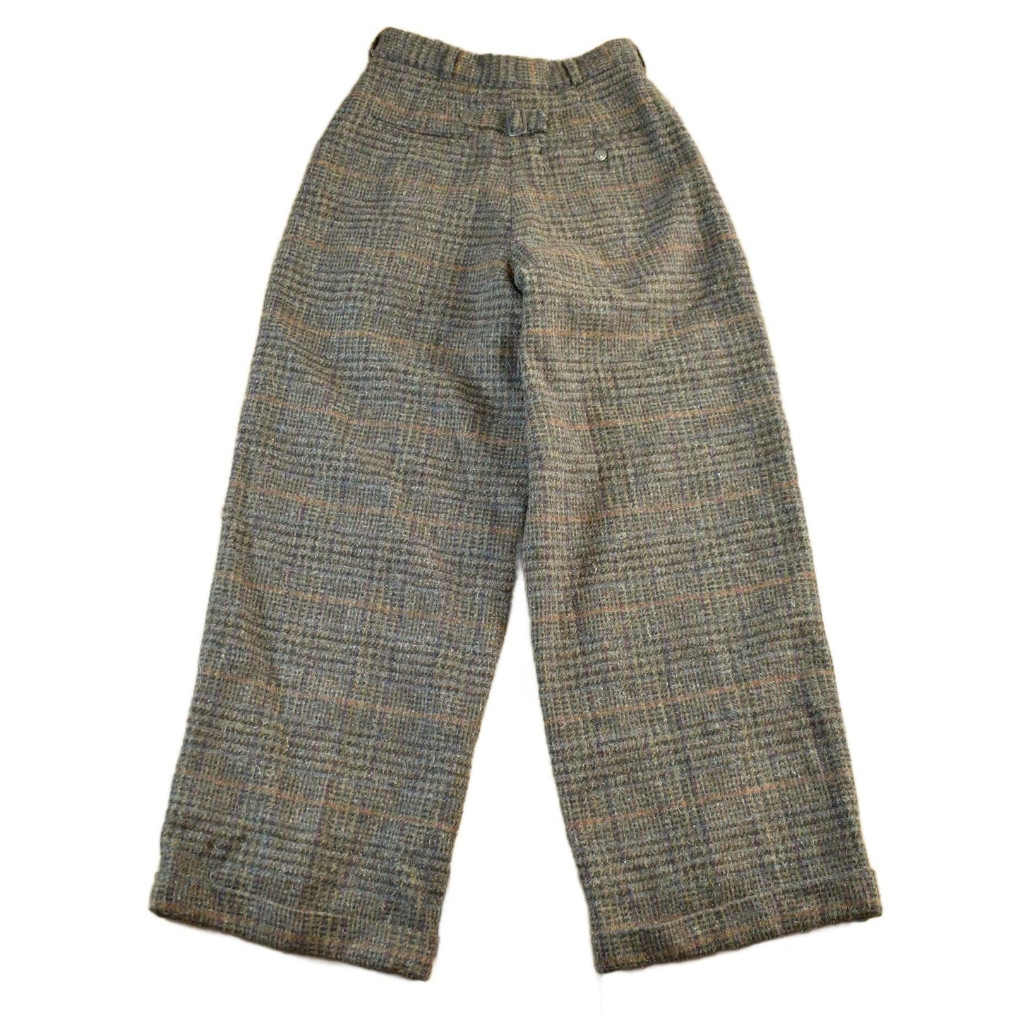 Vintage 1980's Polo Ralph Lauren Plaid Wool Trousers Women's Small 25 x 28 from propervintagecanada
