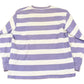 Vintage 1980's Polo Ralph Lauren Striped Crown Crest Crewneck Sweatshirt Men's Medium from propervintagecanada