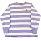 Vintage 1980's Polo Ralph Lauren Striped Crown Crest Crewneck Sweatshirt Men's Medium from propervintagecanada