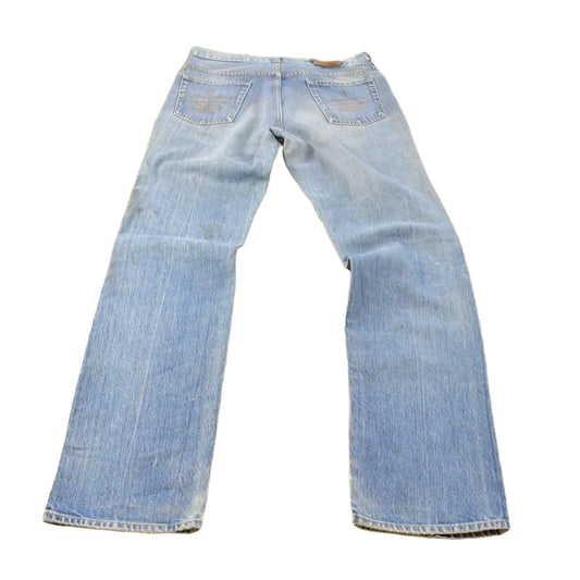 Vintage 1980's Polo Western Ralph Lauren Denim Jeans Men's 33 x 34 from propervintagecanada