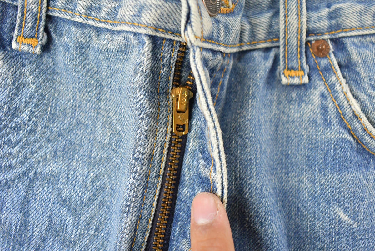 Vintage 1980's Polo Western Ralph Lauren Denim Jeans Men's 33 x 34 from propervintagecanada