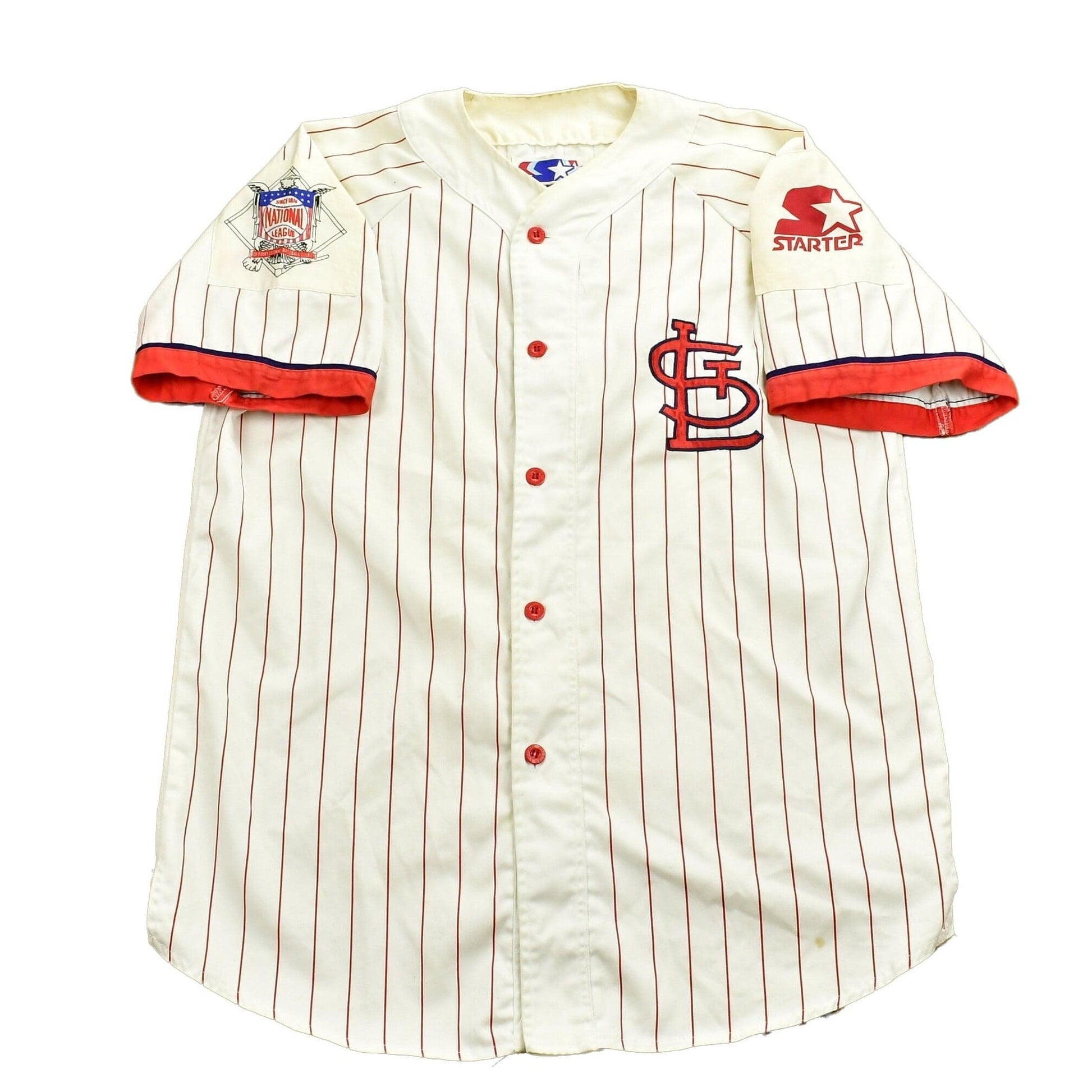 Vintage 1980's St Louis Cardinals Starter Baseball Jersey Sportswear Men's Large from propervintagecanada