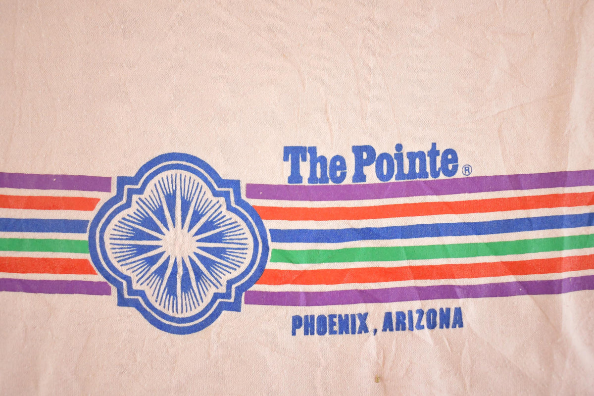 Vintage 1980's The Pointe Phoenix Arizona Souvenir Travel T-Shirt Mens M from propervintagecanada