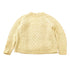 Vintage 1980s 100% Wool Cable Knit Crewneck Sweater from propervintagecanada