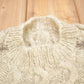 Vintage 1980s 100% Wool Cable Knit Sweater Men's Medium from propervintagecanada