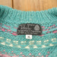 Vintage 1980s 100% Wool Hand Knit Women's Sweater Men's Large from propervintagecanada