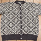 Vintage 1980s 100% Wool Winter Theme Knit Sweater Men's Medium from propervintagecanada