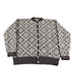 Vintage 1980s 100% Wool Winter Theme Knit Sweater Men's Medium from propervintagecanada