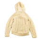 Vintage 1980s 3D Cable Knit Hoodie Men's Small from propervintagecanada
