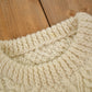 Vintage 1980s 3D Cable Knit Sweater Men's Large from propervintagecanada
