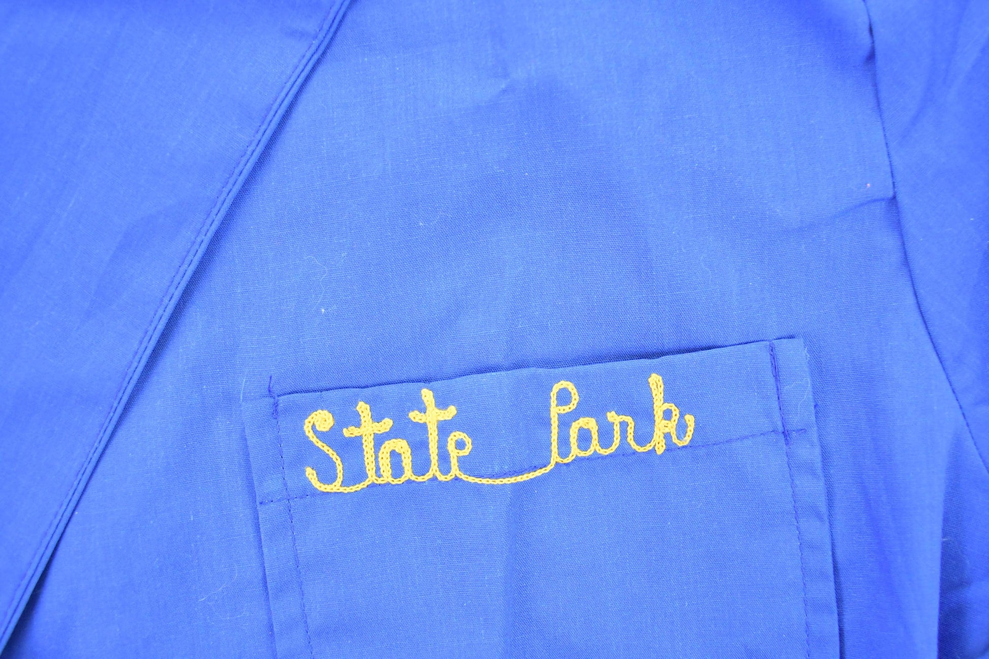 Vintage 1980s Abagail State Park Button Up Workman Jacket Men's L from propervintagecanada