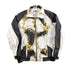 Vintage 1980s Active Frontier Abstract Golden Floral Pattern Windbreaker Jacket All Over Print Men&