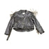 Vintage 1980s Addis Genuine Leather Biker Jacket Men&
