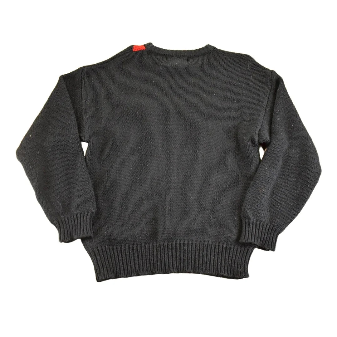 Vintage 1980s Adrian Spencer Knit Crewneck Sweater Men's S from propervintagecanada