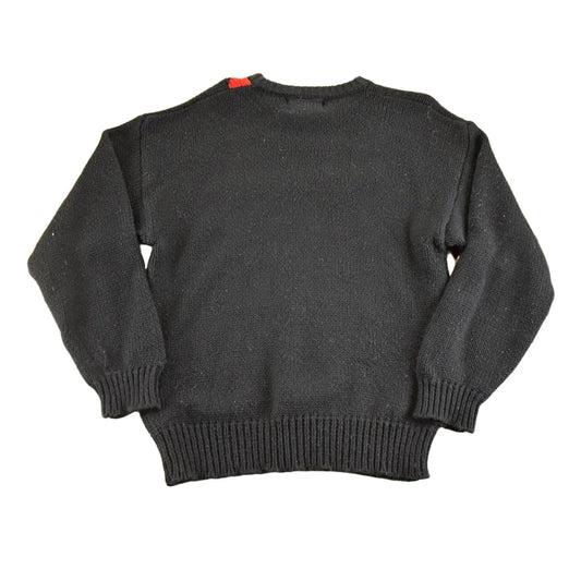 Vintage 1980s Adrian Spencer Knit Crewneck Sweater Men's S from propervintagecanada