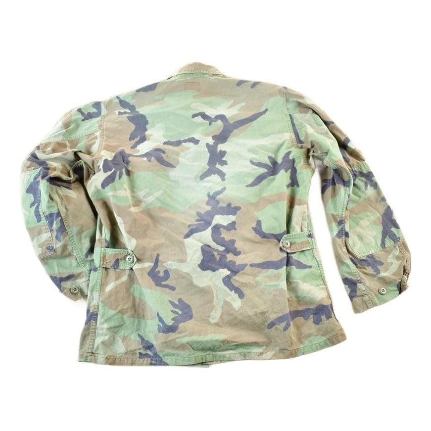 Vintage 1980s Airborne Military Button Up Shirt Mens L from propervintagecanada