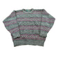 Vintage 1980s Alan Paine Knit Alpaca Lambswool Crewneck Sweatshirt Mens M from propervintagecanada