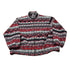 Vintage 1980s Alfred Dunner All Over Print Full Zip Fleece Sweater Men&