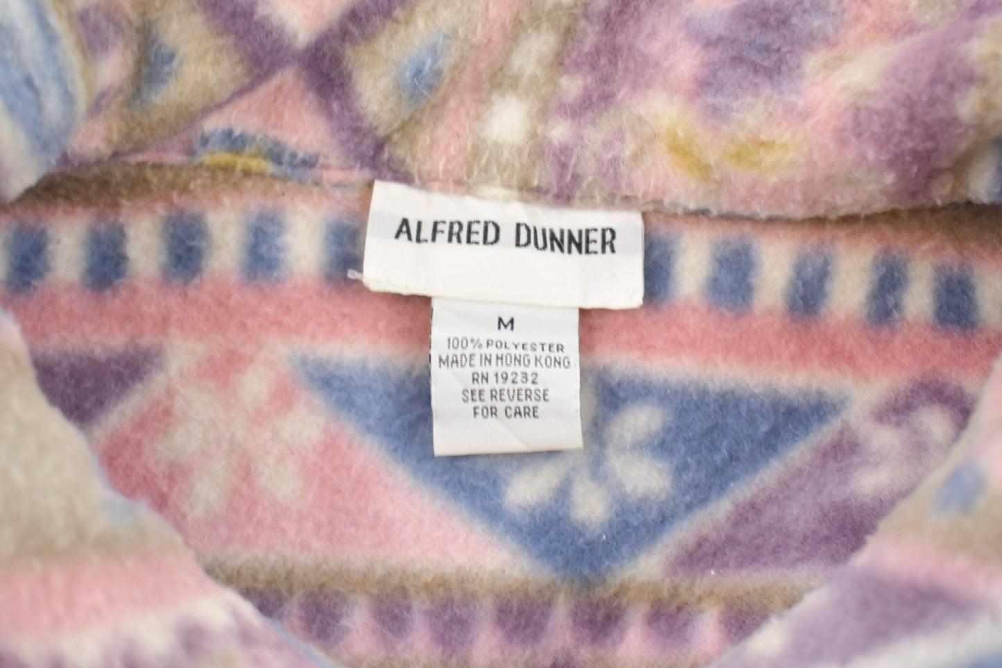 Vintage 1980s Alfred Dunner Fleece Sweater Men's Large from propervintagecanada