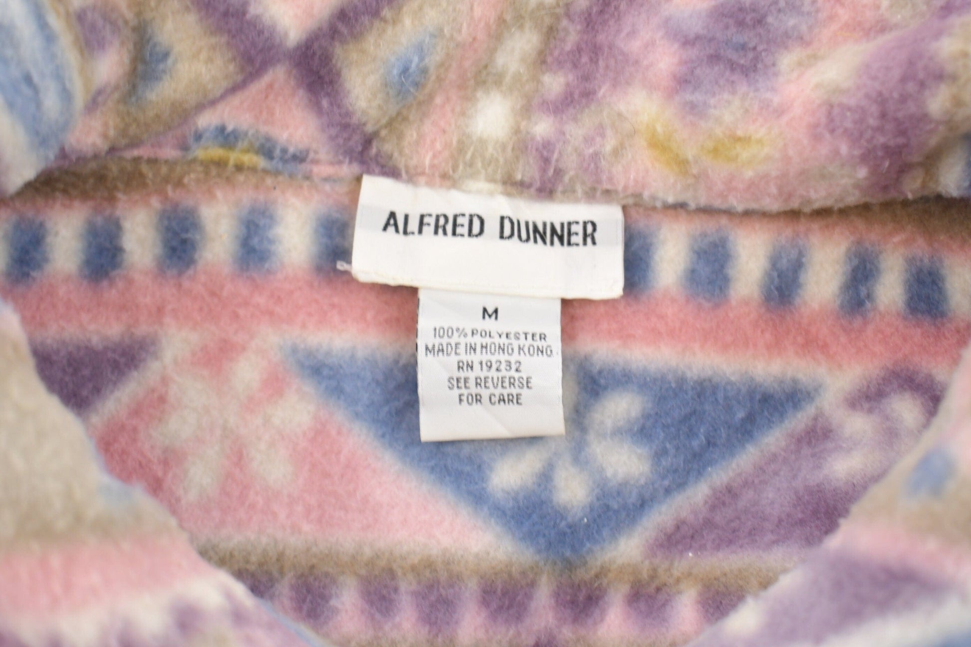 Vintage 1980s Alfred Dunner Fleece Sweater Men's Large from propervintagecanada