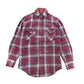 Vintage 1980s Allen Wickfield Plaid Wool Flannel Button Up Shirt Men's Small from propervintagecanada